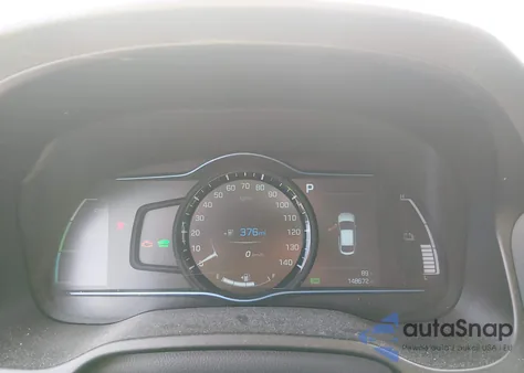 2017 Hyundai Ioniq Hybrid Sel z USA, uszkodzony, nr VIN KMHC75LC2HU040298